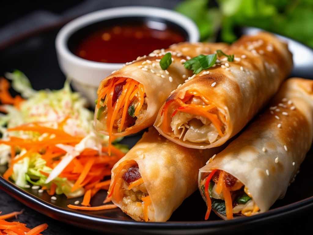 Crispy Veg Spring Rolls